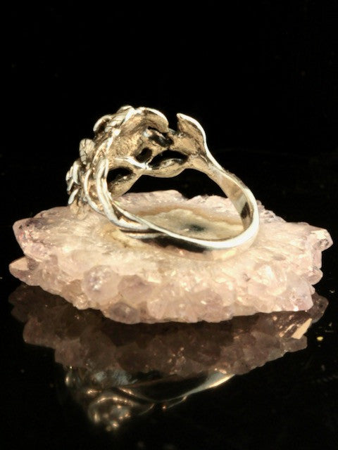 Rose Ring - Sterling Silver