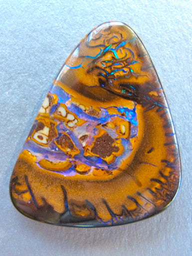 Tyrian Tide - Australian Koroit Boulder Opal - 32.5 ct