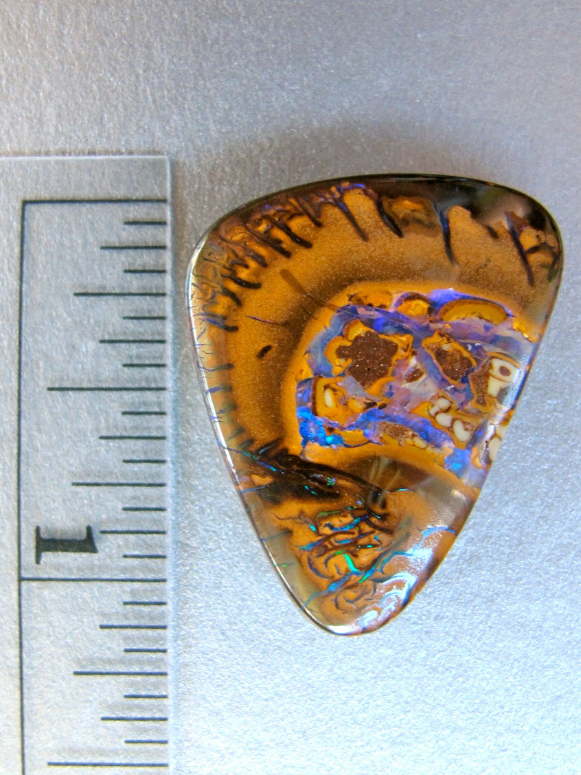 Tyrian Tide - Australian Koroit Boulder Opal - 32.5 ct