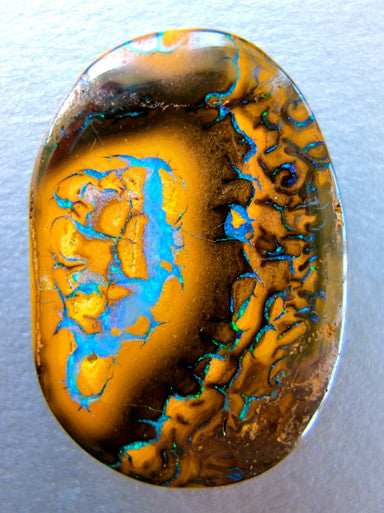 Cosmic Waves - Australian Koroit Boulder Opal - 39 ct