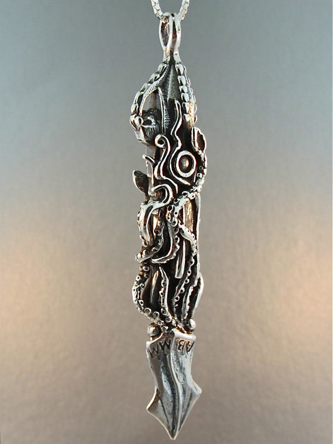 The Attack of the Nautilus Submarine Pendant - Silver