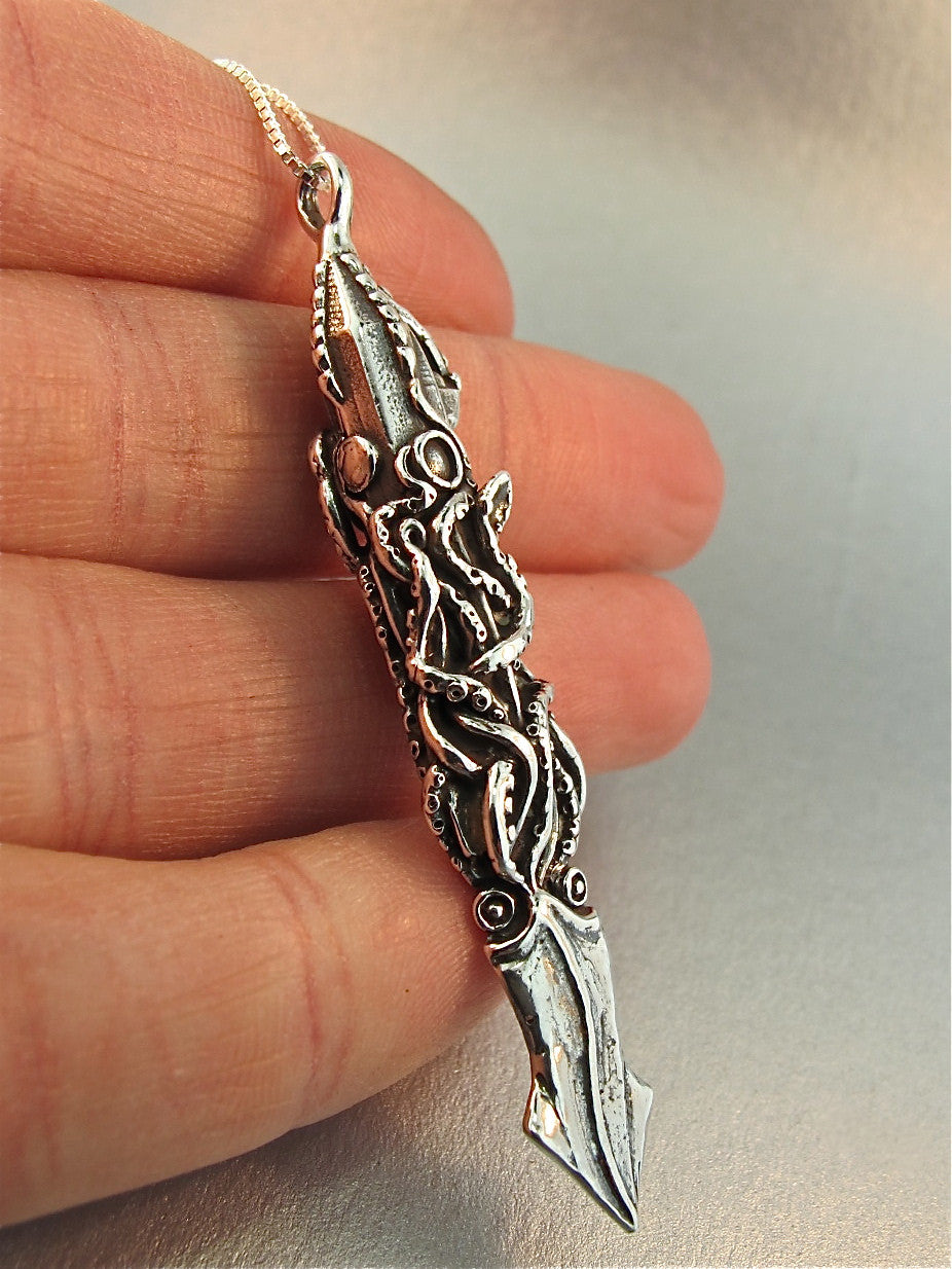 The Attack of the Nautilus Submarine Pendant - Silver