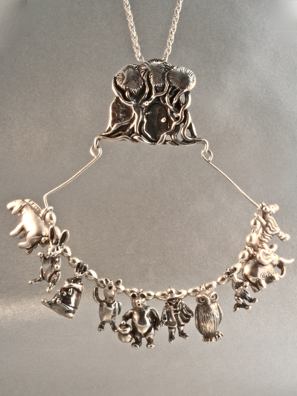 Classic Winnie the Pooh Charm Collection - Silver