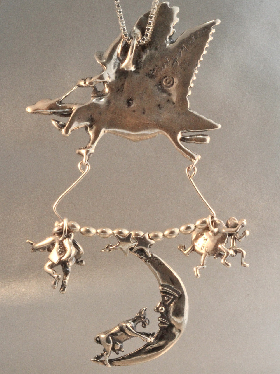 Reverse - Mother Goose Charm Collection - Sterling Silver