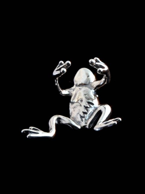 Enchanted Frog Ear Climber Cuff - Silver