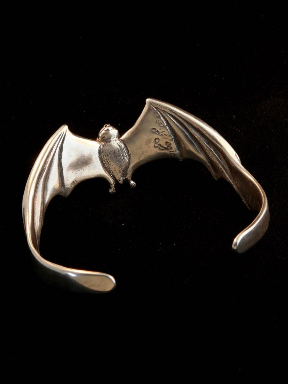 Bat Cuff Bracelet - Sterling Silver