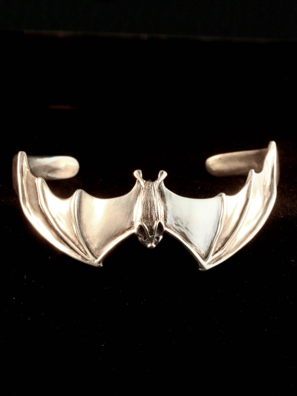 Bat Cuff Bracelet - Sterling Silver