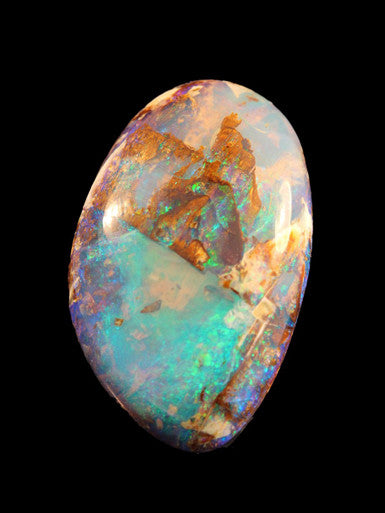 Outback Oasis - Australian Boulder Opal - 22 ct