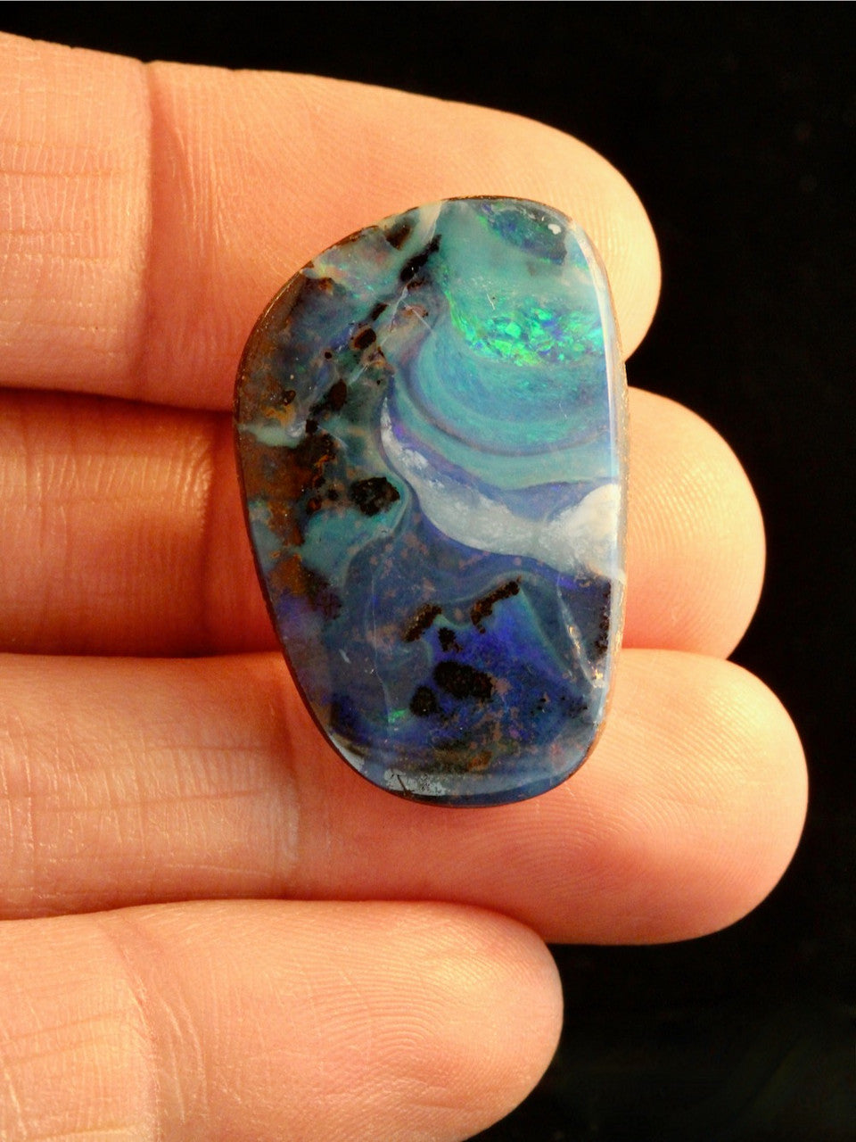 Elemental - Australian Boulder Opal - 24.5 ct