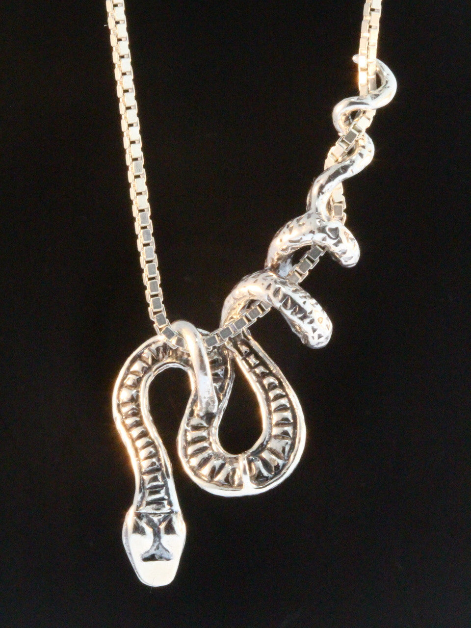 Python Pendant - Silver