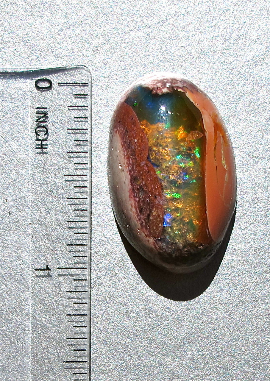 Ocean Trench Treasure - Mexican Matrix Opal - 31.5 ct