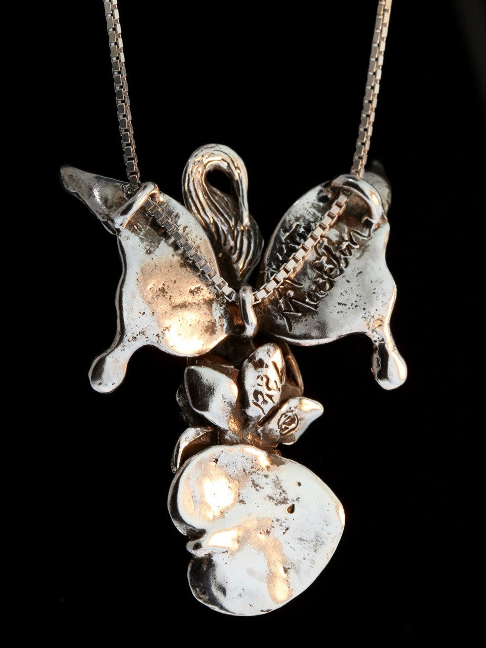 Waterlily Fairy Sprite - Sterling Silver
