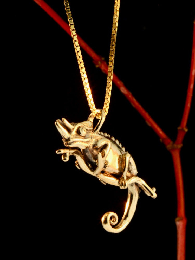 Jackson Chameleon - 14K Gold