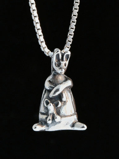 Classic Winnie the Pooh - Kanga and Roo Charm - Silver