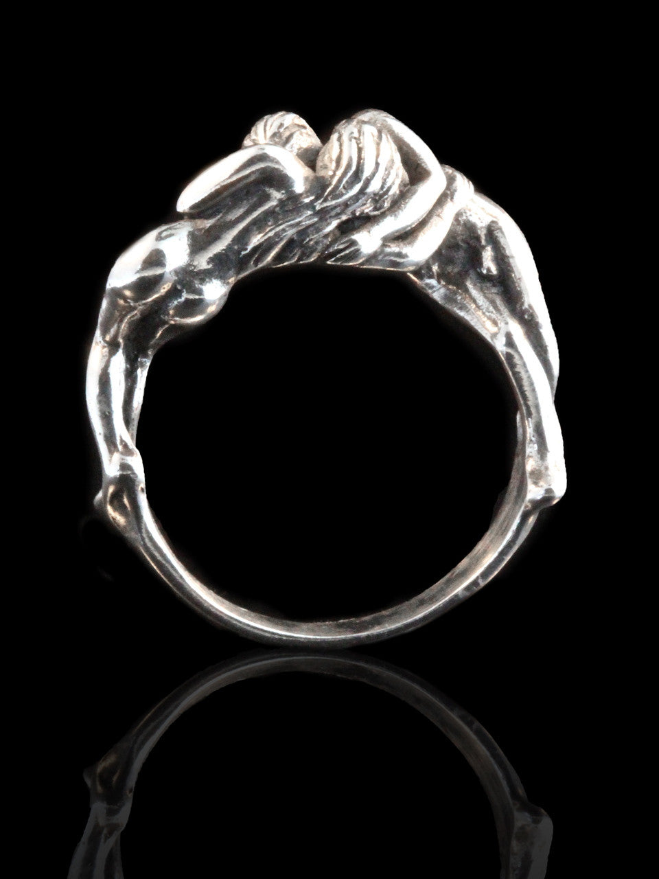 Kiss Ring - Silver