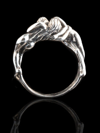 Kiss Ring - Silver