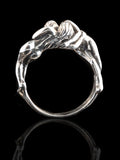 Kiss Ring - Silver
