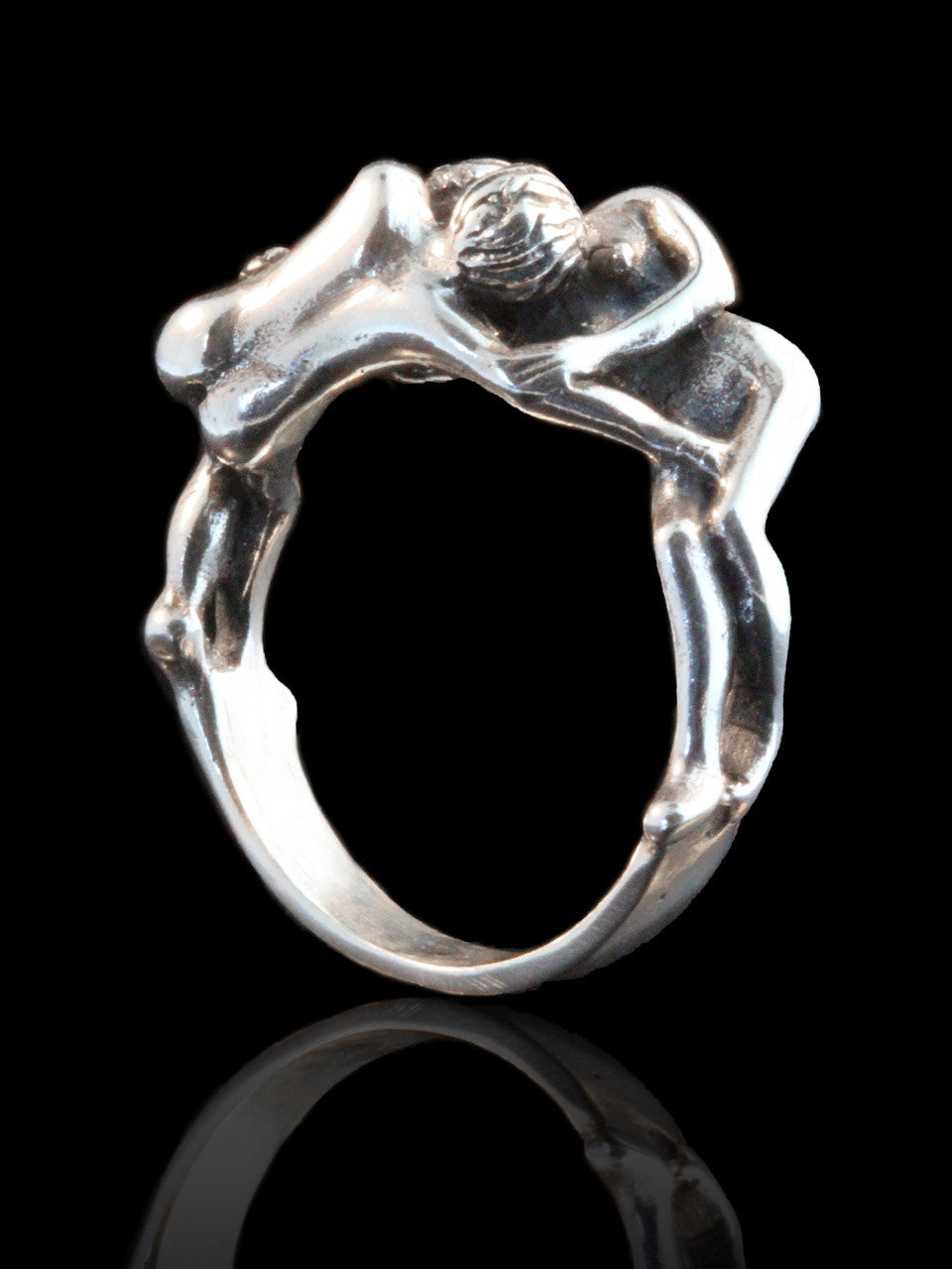 Kiss Ring - Silver