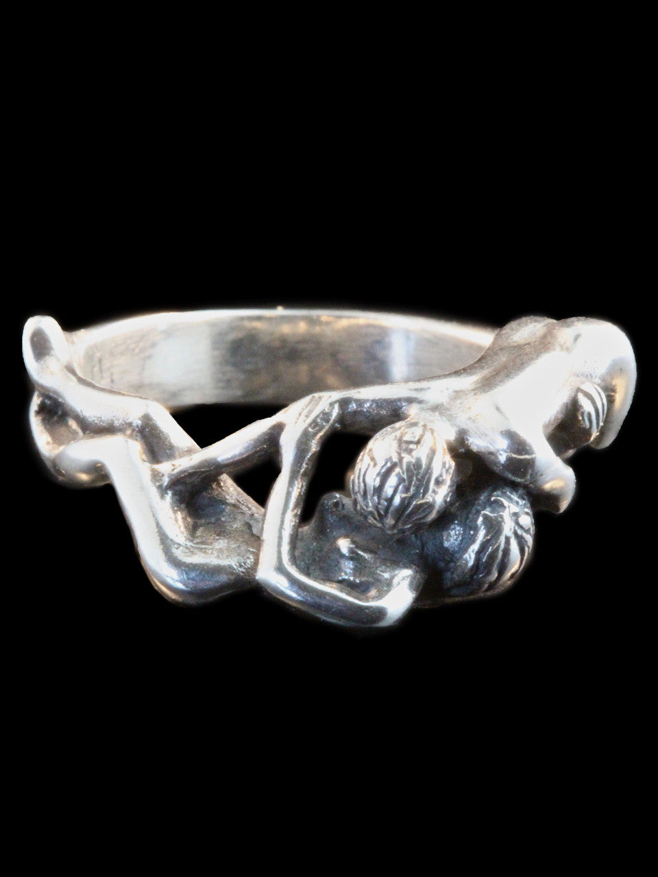 Kiss Ring - Silver