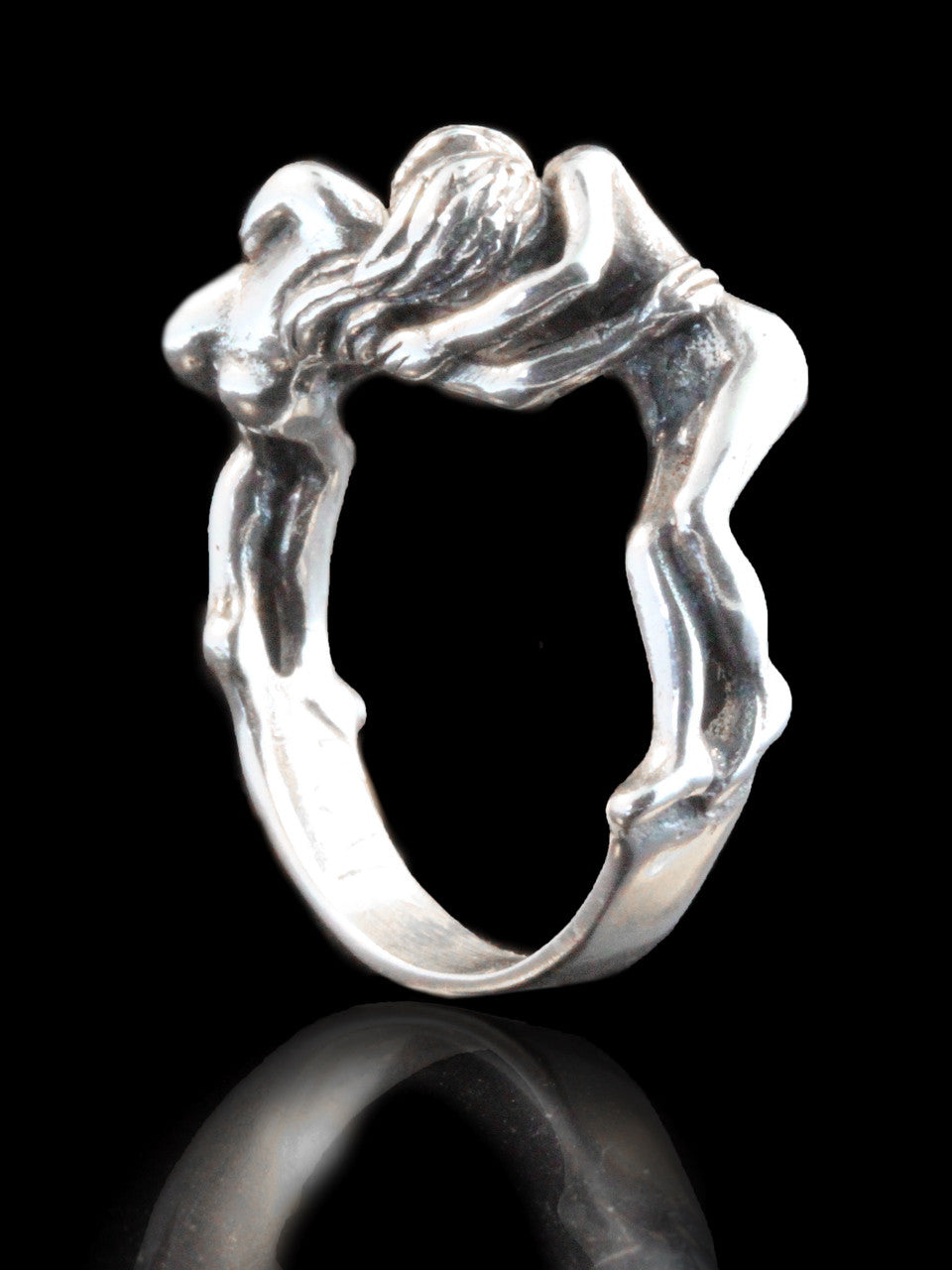 Kiss Ring - Silver
