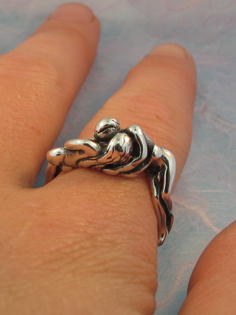 Kiss Ring - Silver