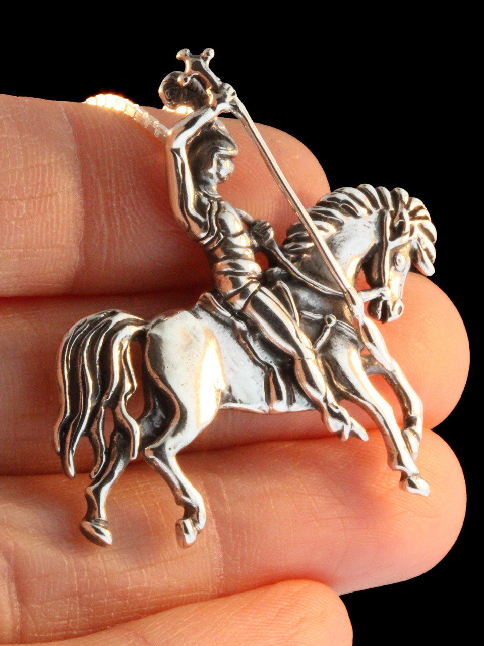 Knight in Shining Armor - Sterling Silver
