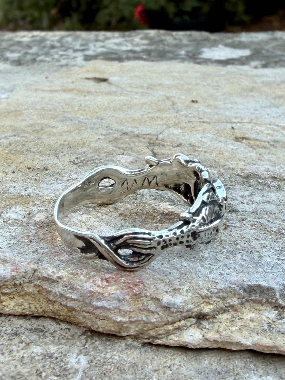 Koi Love Ring - Sterling Silver