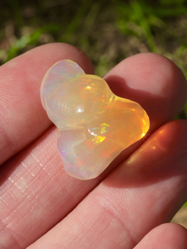 Lambent - Mexican Matrix Fire Opal