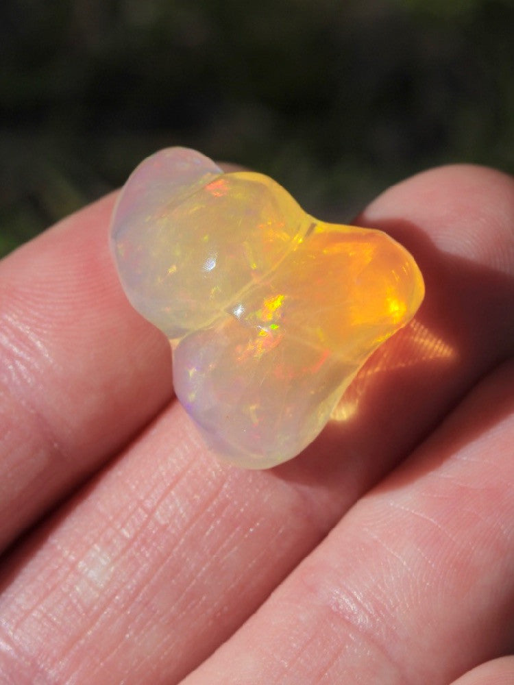Lambent - Mexican Matrix Fire Opal