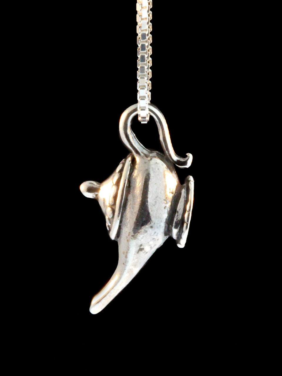 Arabian Nights - Magic Lamp Charm - Sterling Silver
