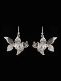 Large Catfish Earrings - Sterling Silver