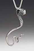 Snake - Cobra Pendant - Silver