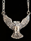 Owl Neckpiece - Silver