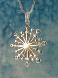 Christmas - Large Snowflake Charm - Sterling Silver