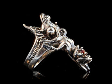 Leap Frog Ring - Silver