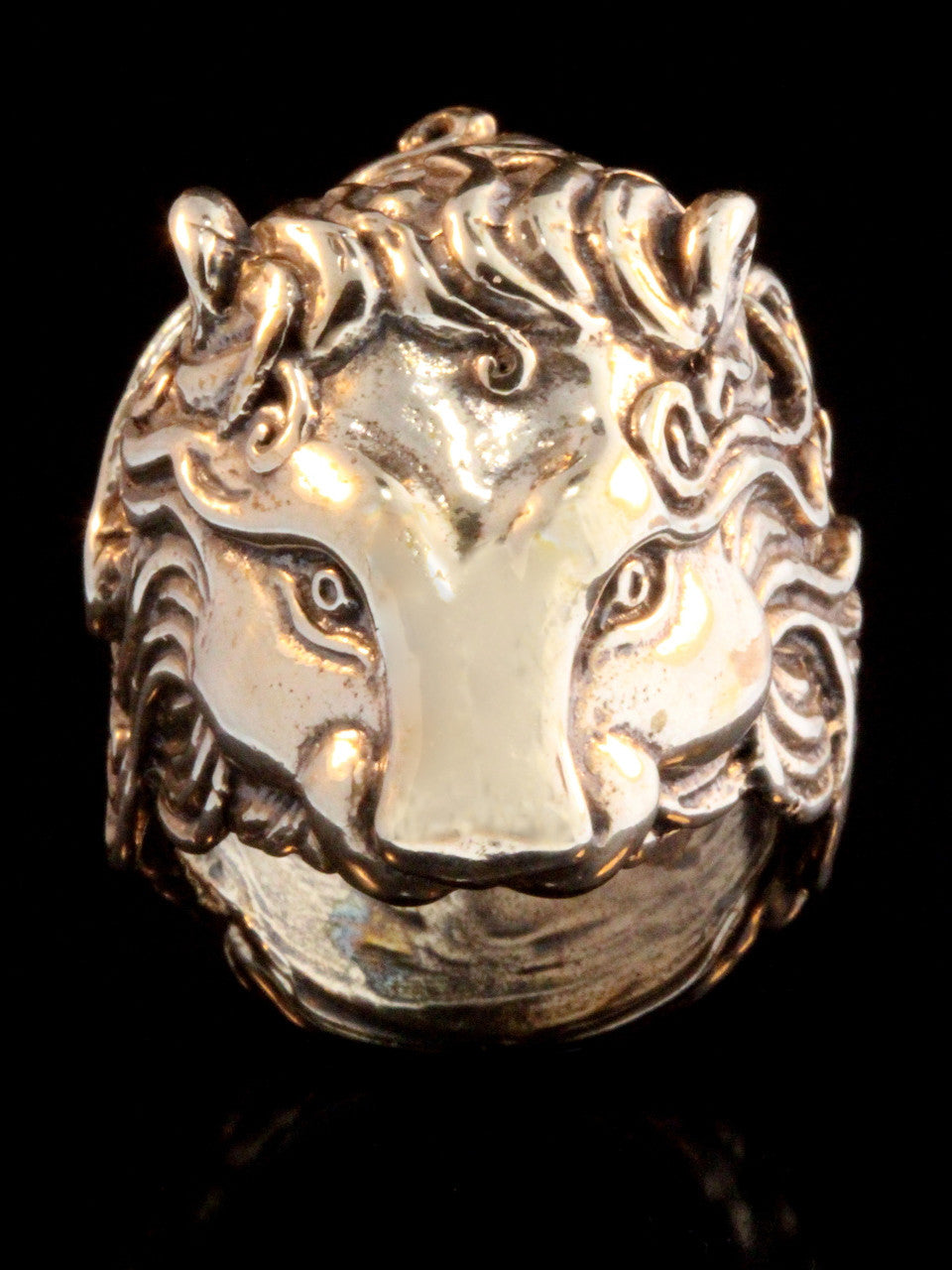 Lion Ring - Bronze