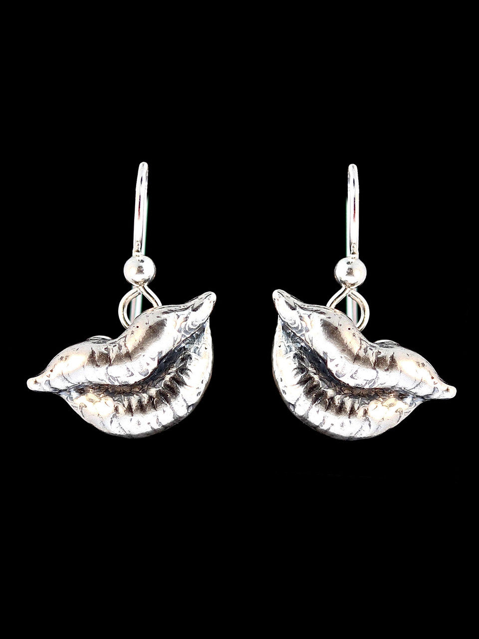 Kiss Earrings - Sterling Silver