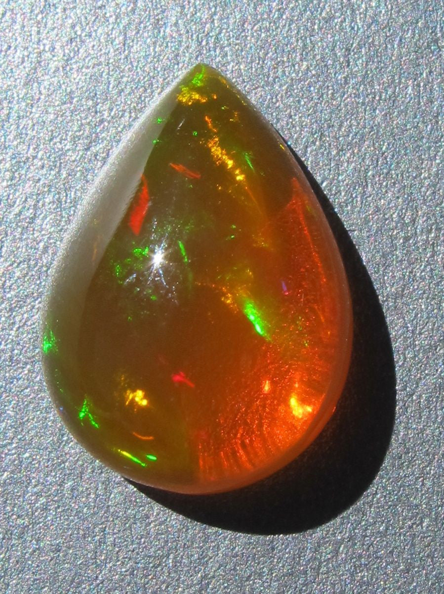 Lizards Tear- Mexican Fire Opal, 5.0 ct
