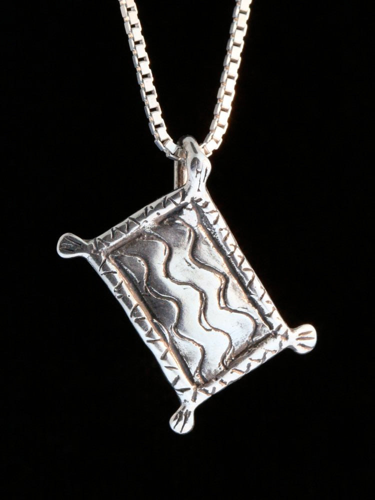 Arabian Nights - Magic Carpet Charm - Silver