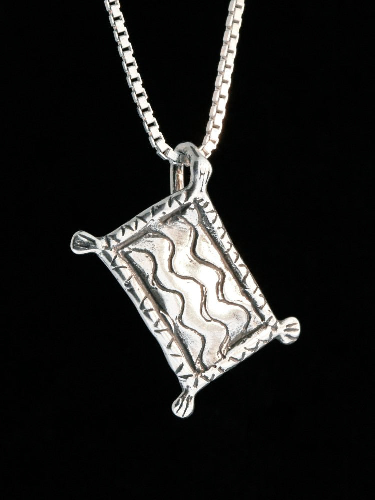 Arabian Nights - Magic Carpet Charm - Silver