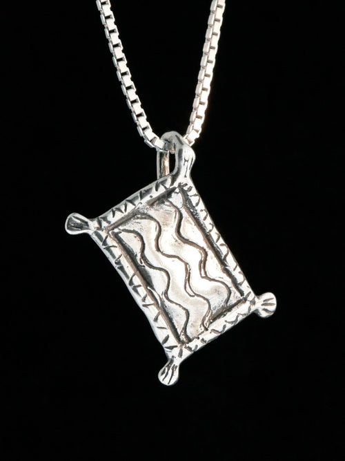 Arabian Nights - Magic Carpet Charm - Silver