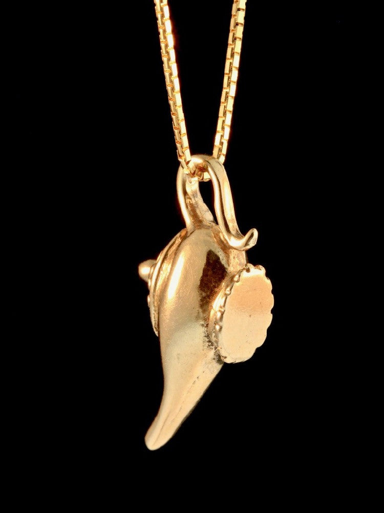 Gold Magic Lamp Charm in 14k Gold