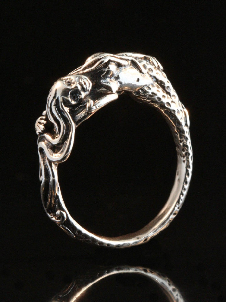 Mermaid Dream Ring in Silver