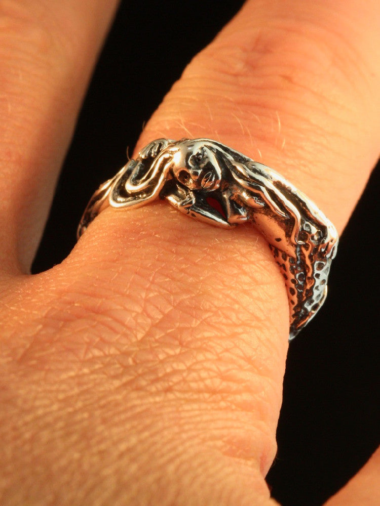 Mermaid Dream Ring in Silver