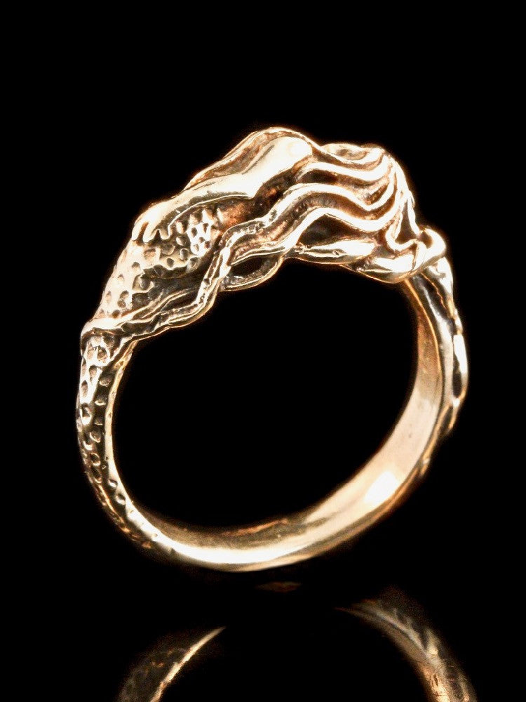 Mermaid's Dream Ring in 14K Gold