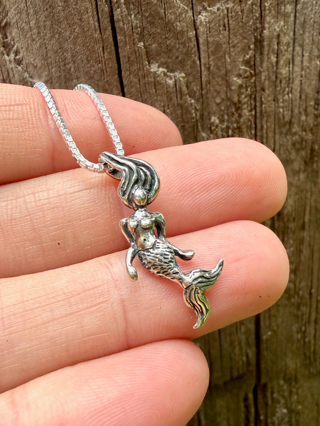 Sea Life - Mermaid Charm - Sterling Silver