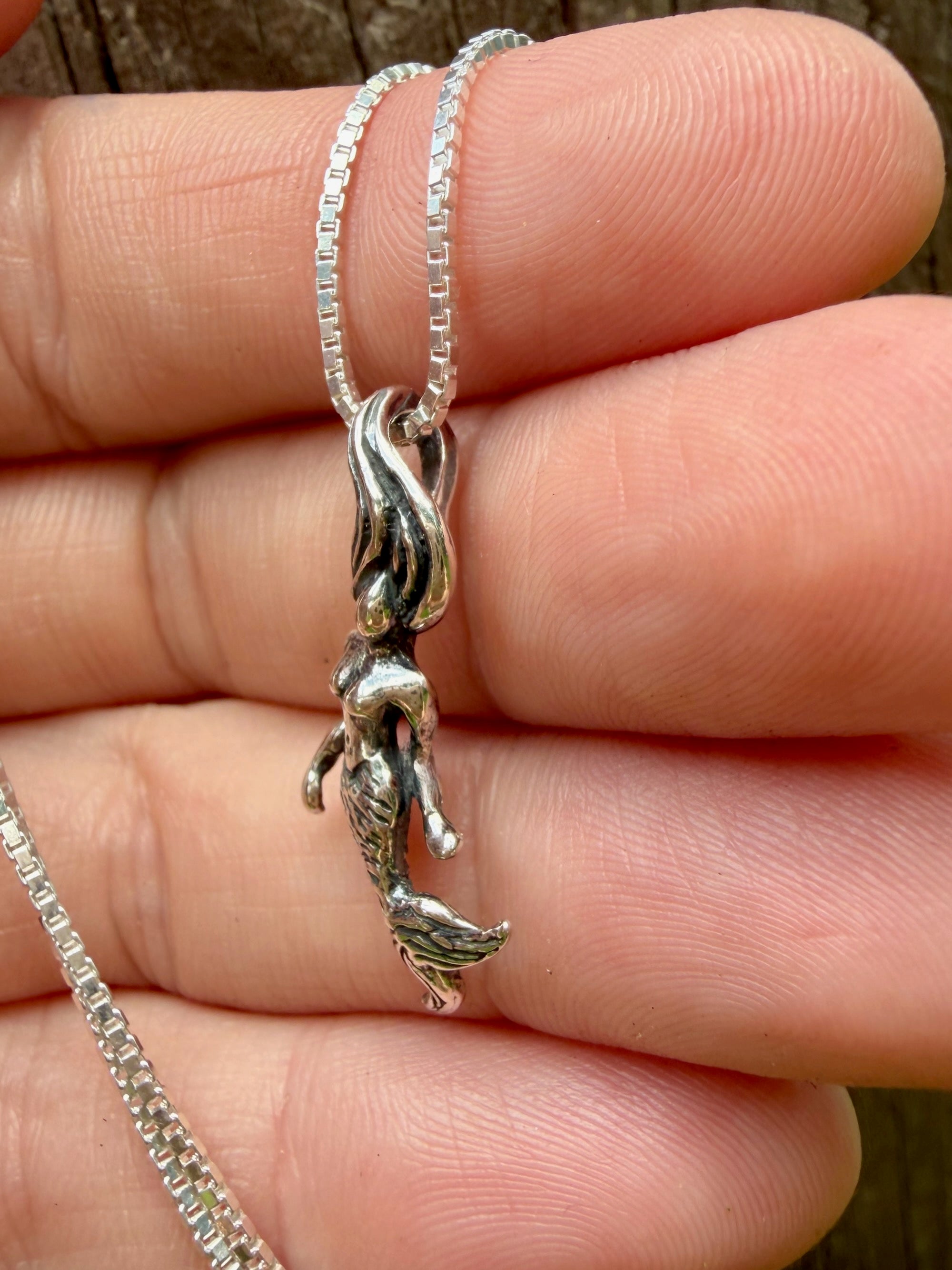 Sea Life - Mermaid Charm - Sterling Silver