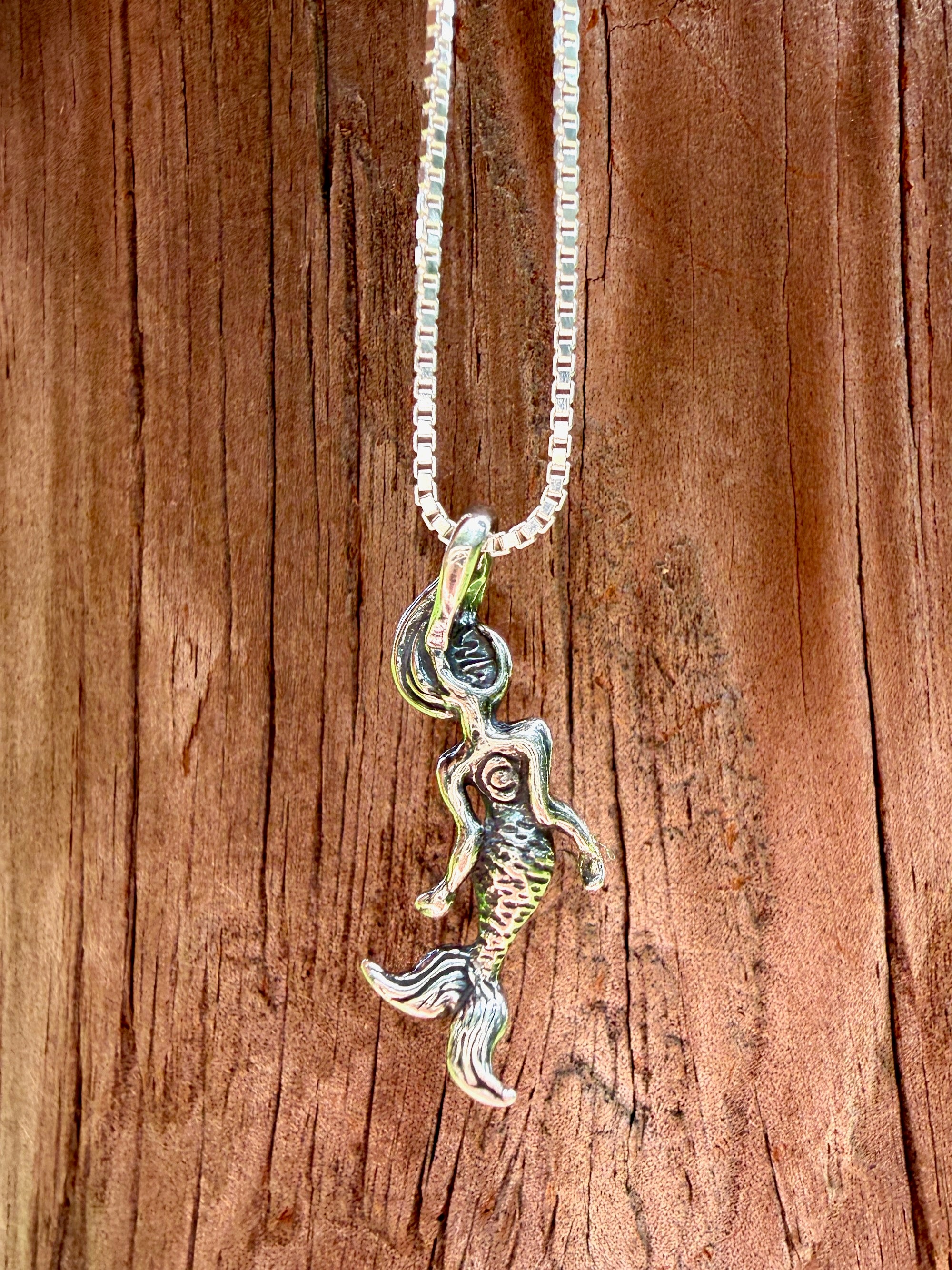 Sea Life - Mermaid Charm - Sterling Silver
