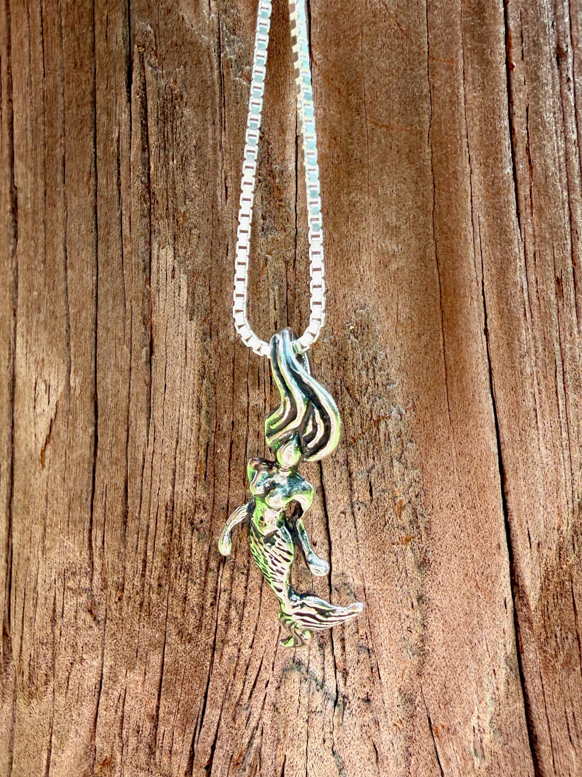 Sea Life - Mermaid Charm - Sterling Silver