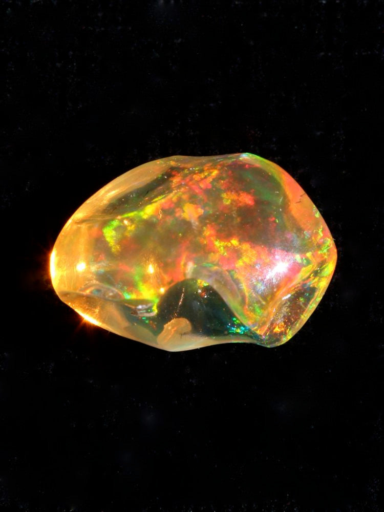 Dewdrop 2 - Mexican Fire Opal - 2ct